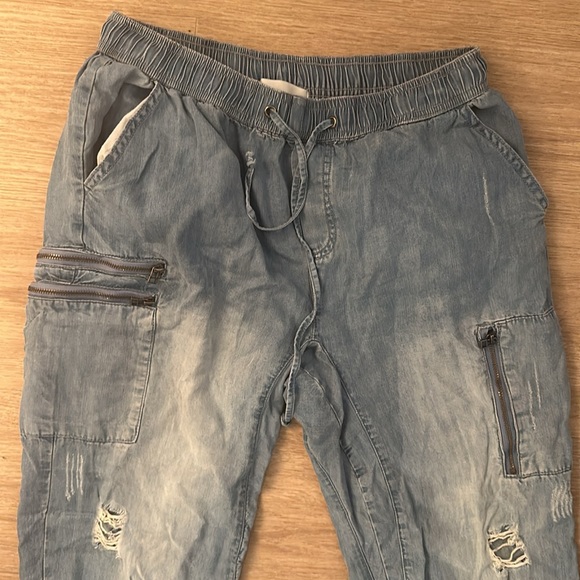 Vintage Havana denim like pants - Picture 2 of 4